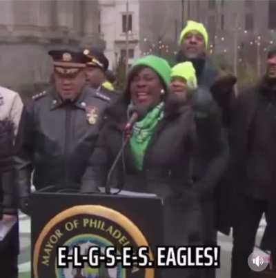 Philadelphia Mayor spells ‘Eagles’ wrong during chant