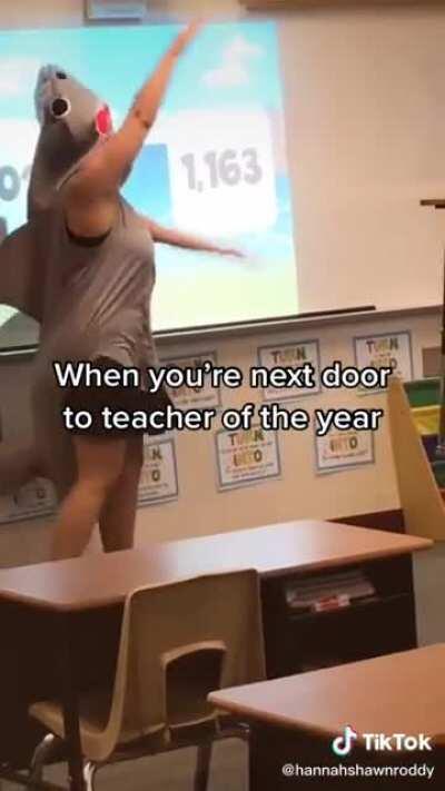 Going the extra mile for the children!