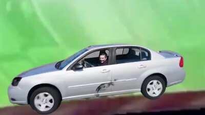 Jeff and Clint on Rainbow Road