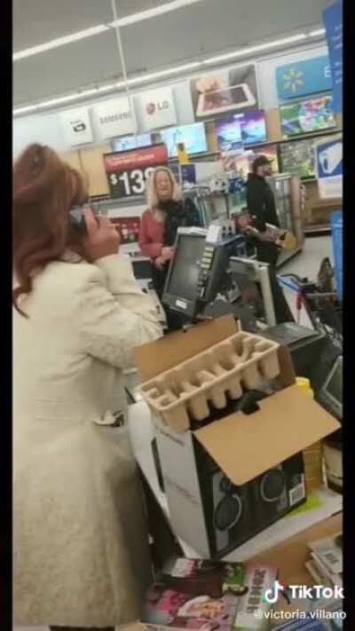 She took over Walmart