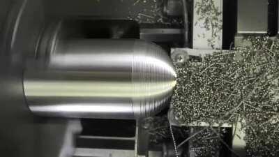 I make an ''8 Ball'' out of solid Stainless Steel and Brass ( Шар номер Восемь )