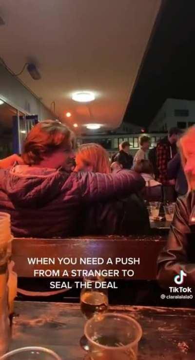 When you need some encouragement from a stranger