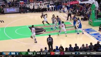 [Highlight] Brook up to 7! blocks on the game with the block on Brunson