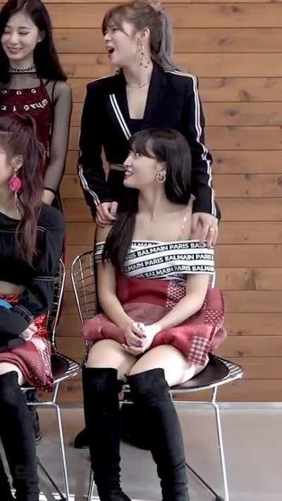 Momo getting attention