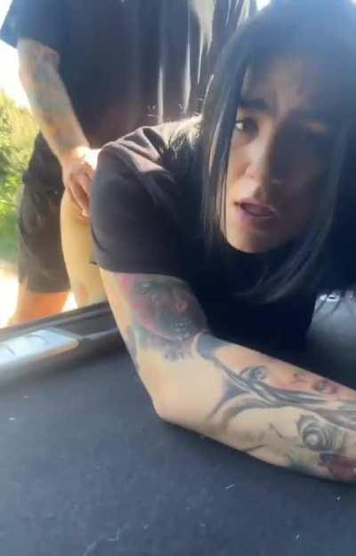 Being sneaky behind my husbands back