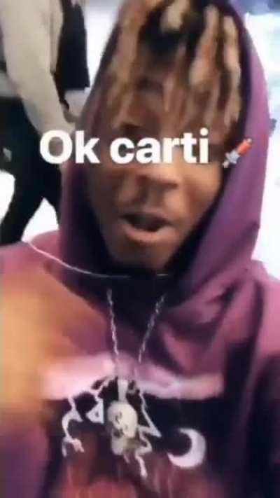 Juice WRLD bumping Home (KOD) with Lil Bibby