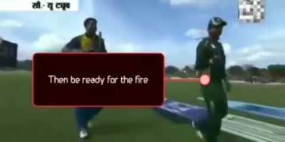 Pakistani cricketer boasting about his religion to a Sri Lankan cricketer and suggesting he should convert. Danish Kaneria shared a revealing video on Twitter. 