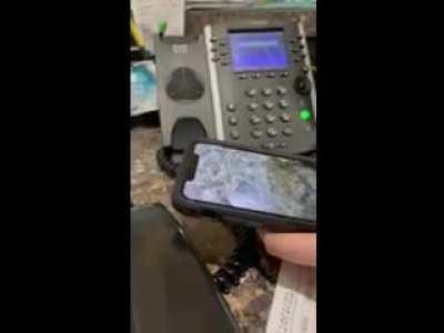 Wife works at a veterinary clinic. Some lady called in and left a voice message looking for love. Wtf lady?!