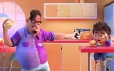 The gun that can kill the past...