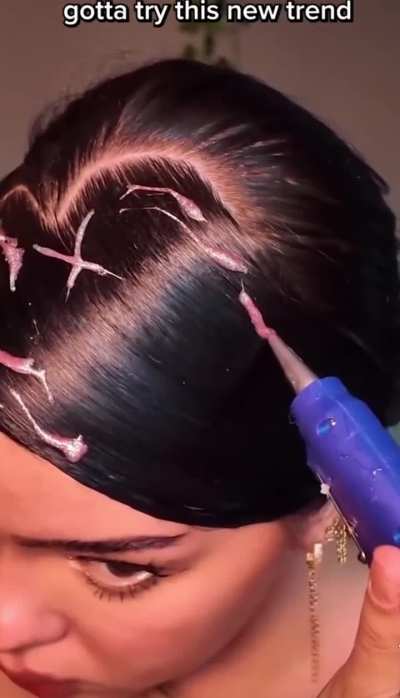 The next Gorilla Glue Hair Girl has emerged