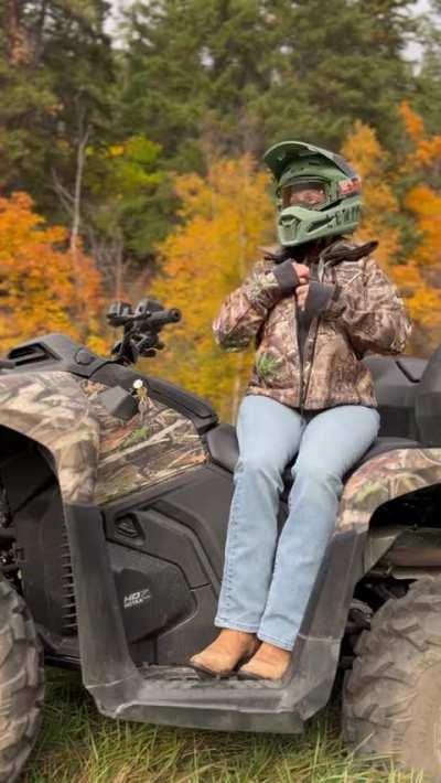 How I convince the men to take me hunting with them