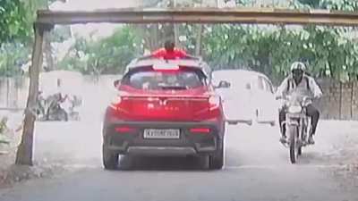 Next time when you leave your kids popping their heads out, think once again!