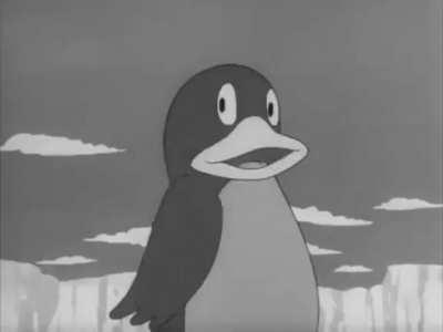 Strange penguin [Cyborg 009 (1968)]