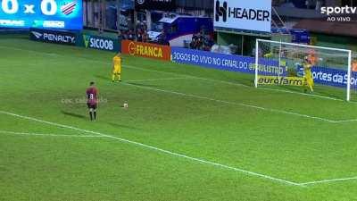 Goleiro do floresta entrando na mente do adversário