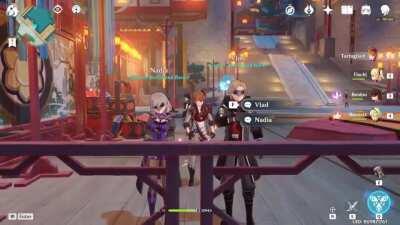 Just some hand-holding Snezhnayans