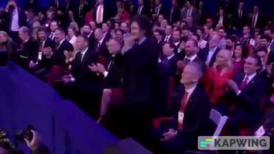 Donald Trump felicita a la gestión de Javier Milei (Sede de CPAC)