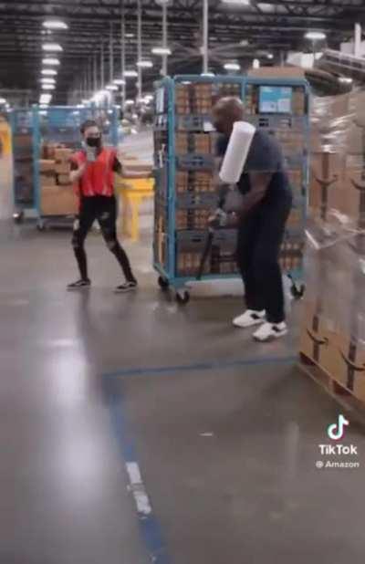 Terry Crews shows that Amazon a is great place to work if you’re already rich and only work there one day.