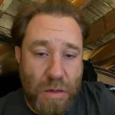 Husbands crocodile tears after lying about being married trying to save relationship