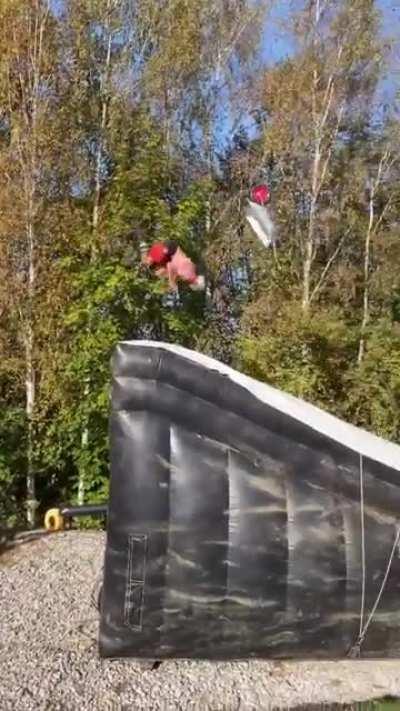 He’s calling it the double nothing front barrow 😂