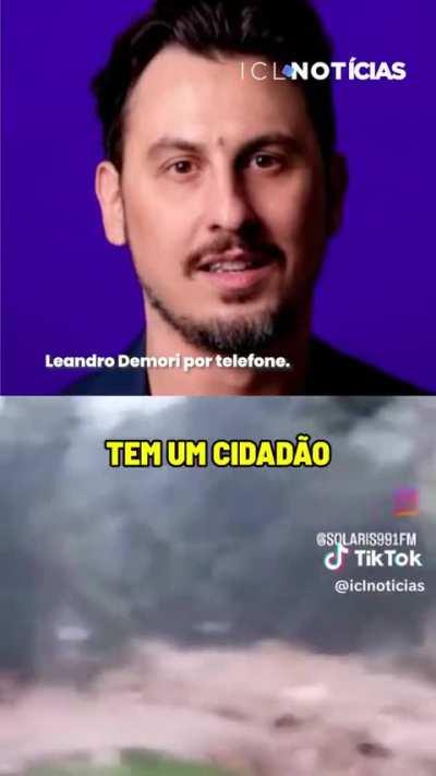 Eduardo Leite foi avisado por meteorologistas sobre chuvas fortes.