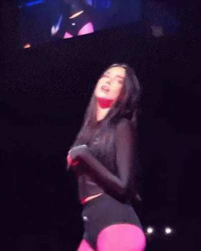 Mommy Dua unzips her top when she notices you in the crowd