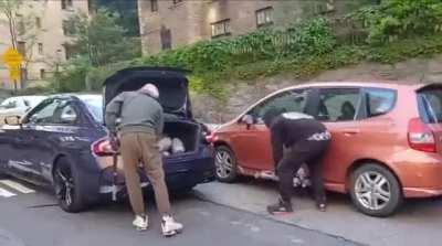 Thieves in my city (NY) using new m240 to steal catalytic converters 🤦🏽‍♂️