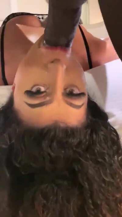 Marina getting facefucked