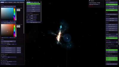 I added a 3D mode to my physics simulator