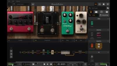 the settings I use to cover TK's songs