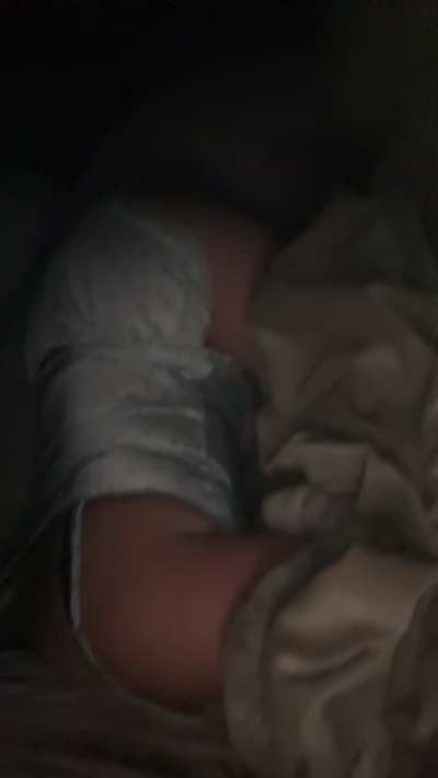 My very first video sucking off a brown guy on the family sofa