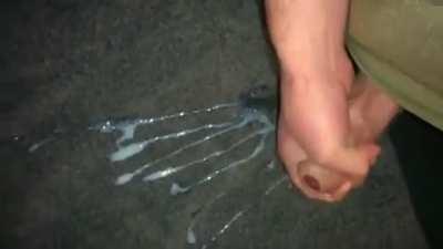 Spreading Out The Cum Shots