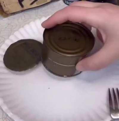 Opening 60 year old canned bread