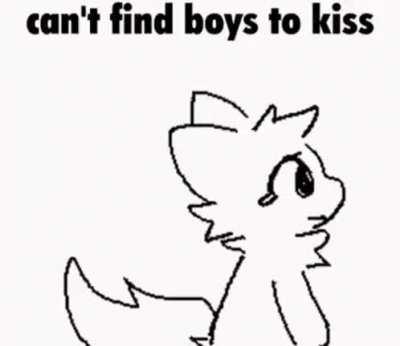 I wanna kiss a boy soo bad :(