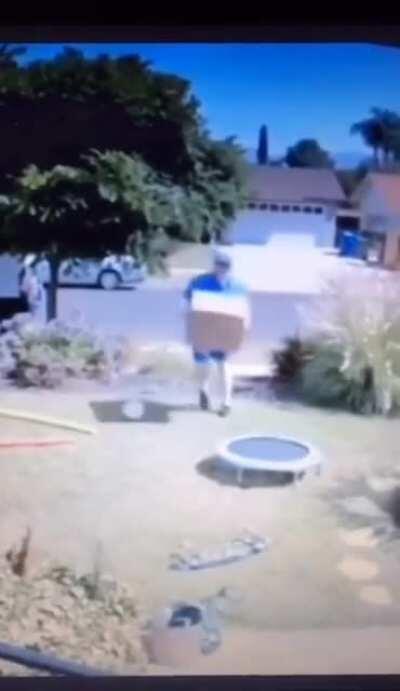 For being the worst delivery person