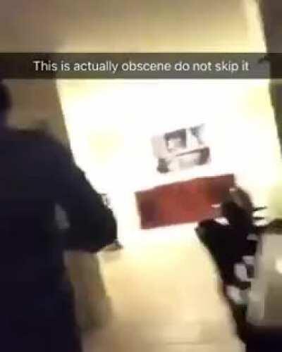 It's Like that vomit scene from Family Guy!