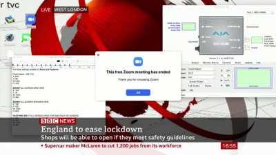 BBC aren't using Zoom Pro