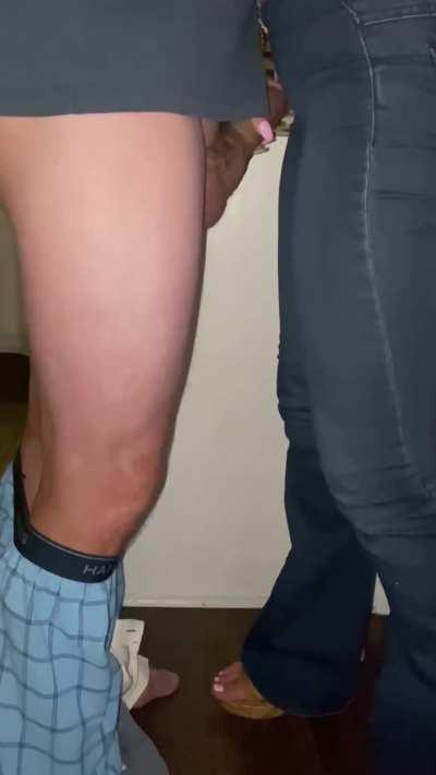 Yep.. I broke the no kissing rule again. I get so caught up in the moment that everything my husband and I talked about goes out the window 🤭 I’ll probably do it again with this man 🙌