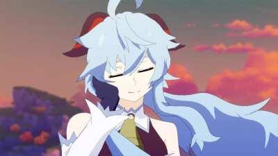 Everyone rolling for Ganyu, Good Luck! Animation by me