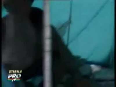 Chinese PLA military shooting down helpless Tibetan Pilgrims on their pilgrimage to the Dalai Lama.