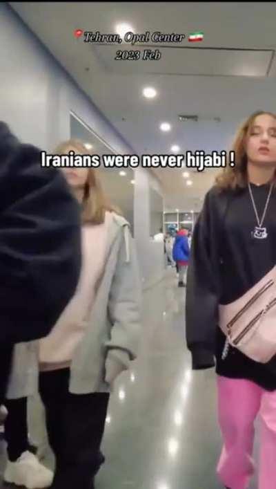 Looks like women have declared independence in some parts of Tehran