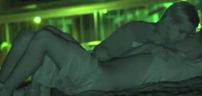 girl jerking off her bf in public