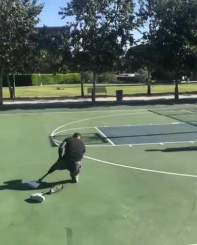 That was a clean block.