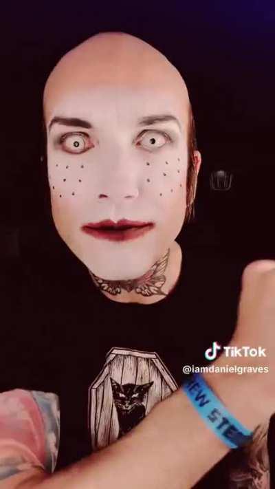 He's the lead singer of a band my boyfriend likes and I just can't cope with the cringe 