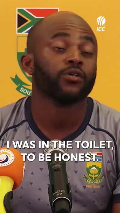 Lord Bavuma has done some quality shitposting. 