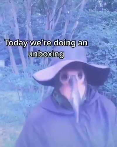 He just wants to help out caw caw