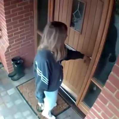 Taking the dog out, I'll be right ba