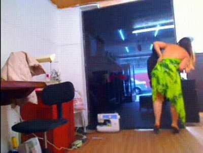 Caught Camming at Work