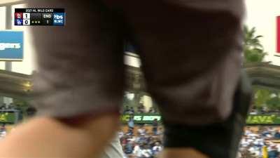 [Highlight] Adam Wainwright catches Justin Turner comebacker.