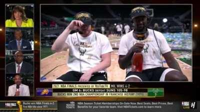 Pat & Bobby having a moment