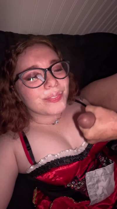 Little red riding wood found out why he is called the big bad wolf